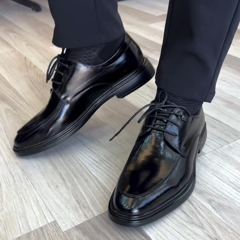 Men's Classic Soft Leather Derby Shoes