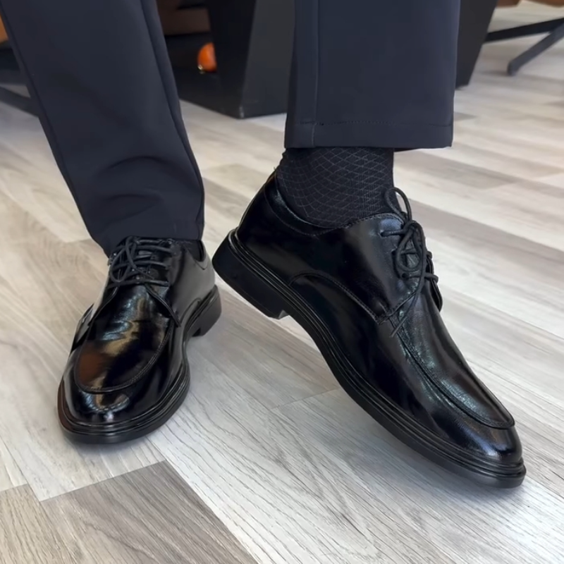 Men's Classic Soft Leather Derby Shoes