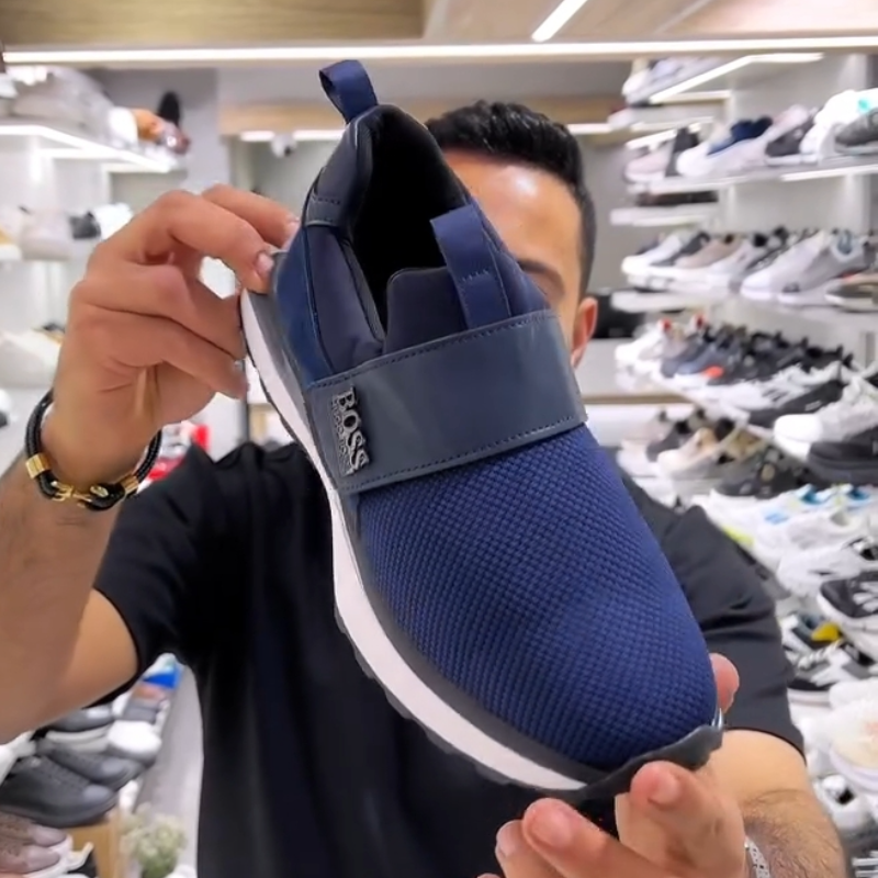 Men's Velcro Casual Mesh Shoes