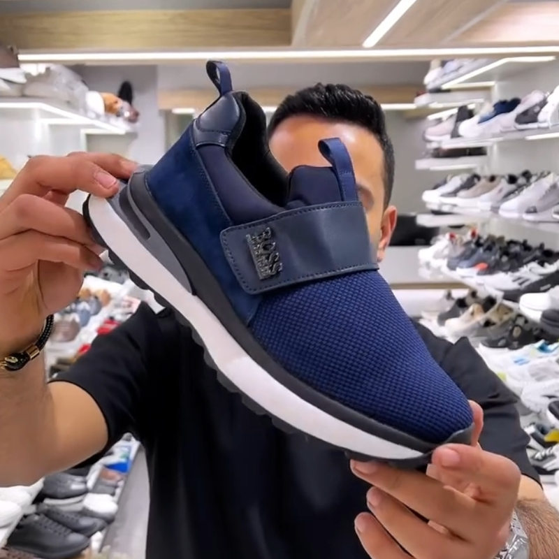 Men's Velcro Casual Mesh Shoes