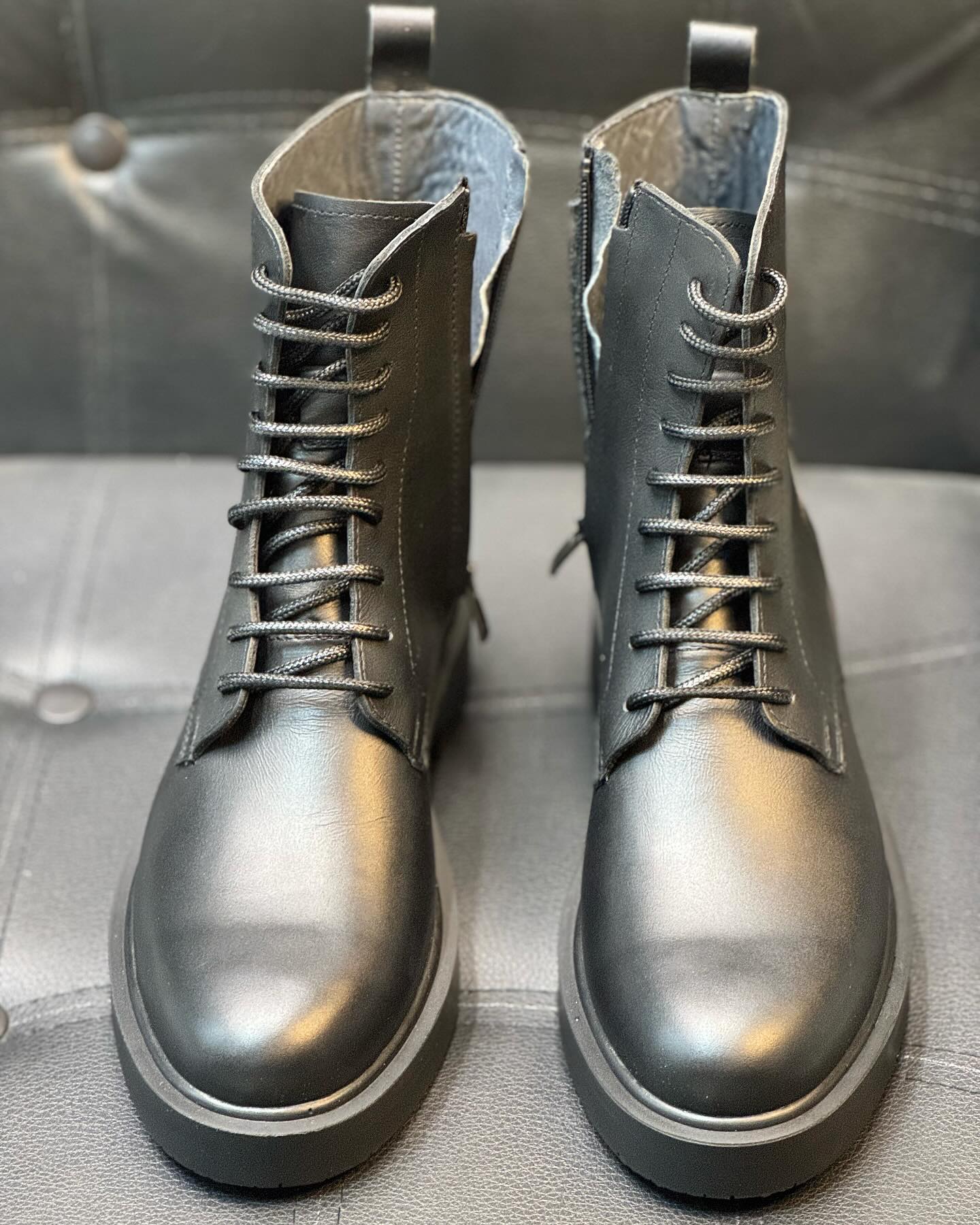 New Handmade Genuine Leather Men's Waterproof Non-slip Casual Boots