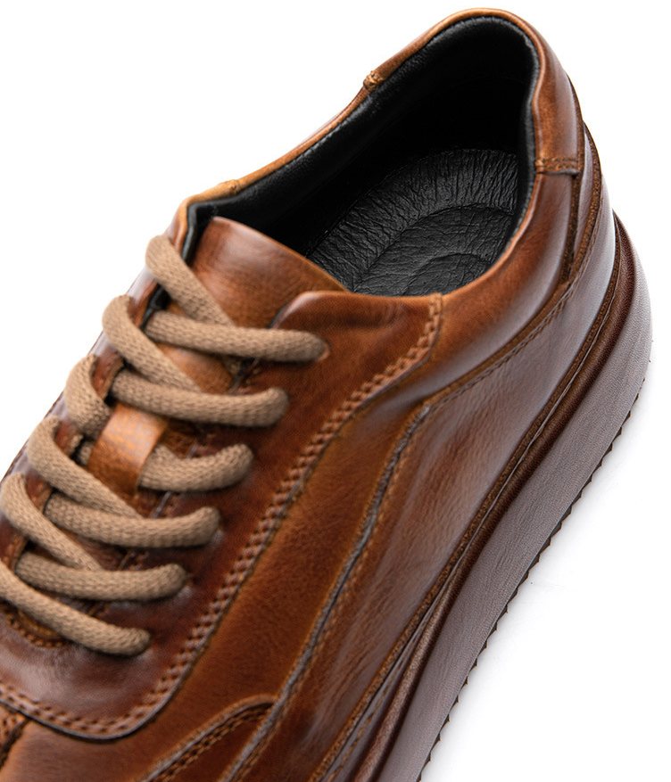 Men's New Retro Handmade Cowhide Business Casual Shoes