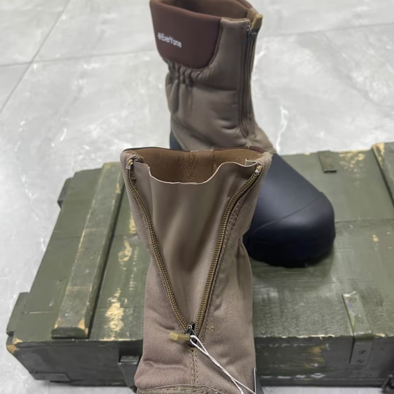 Men's Waterproof Zipper Boots