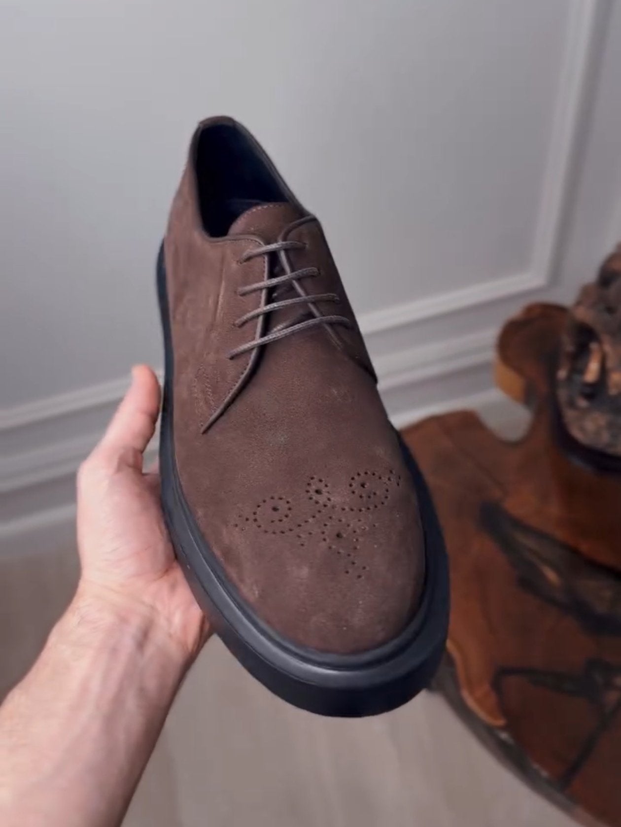 ✅High -quality Dedication✅Men's Handmade Classic Suede Casual Shoes