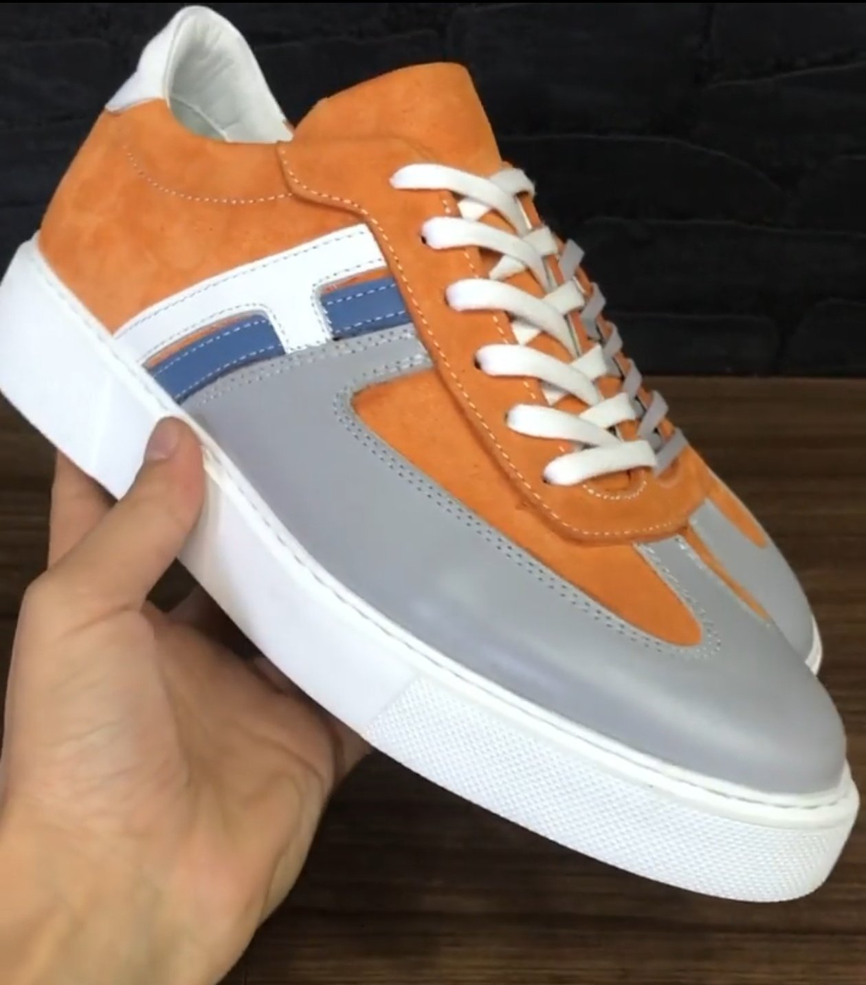 ✅High -quality Dedication✅Men's New Genuine Leather & Suede Sports Casual Shoes