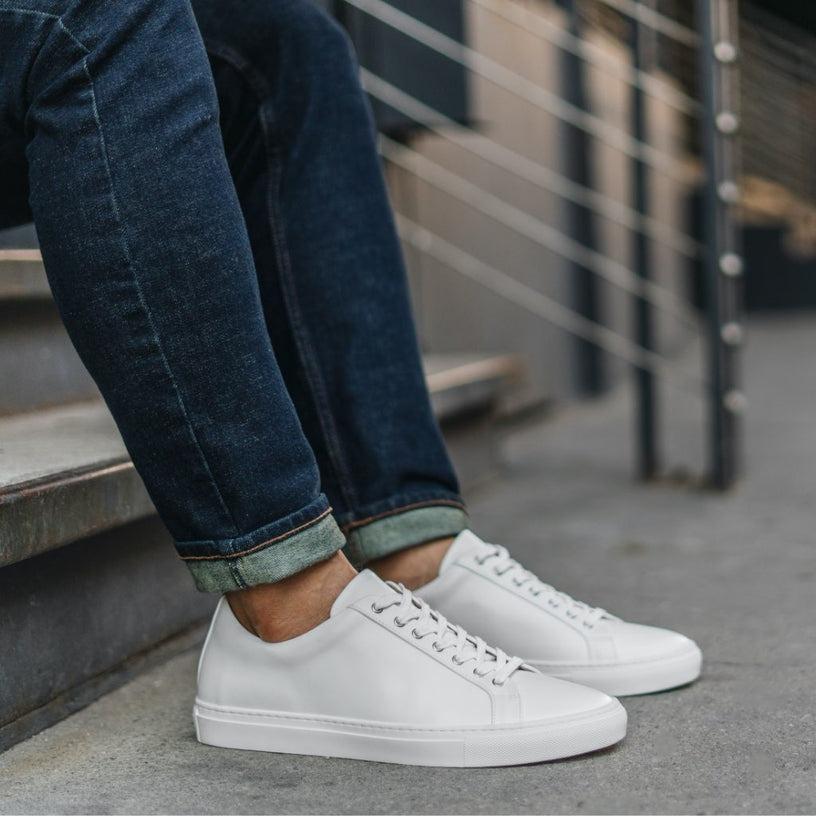 ✅High -quality Dedication✅Men's Classic Solid Color Genuine Cowhide Casual Shoes