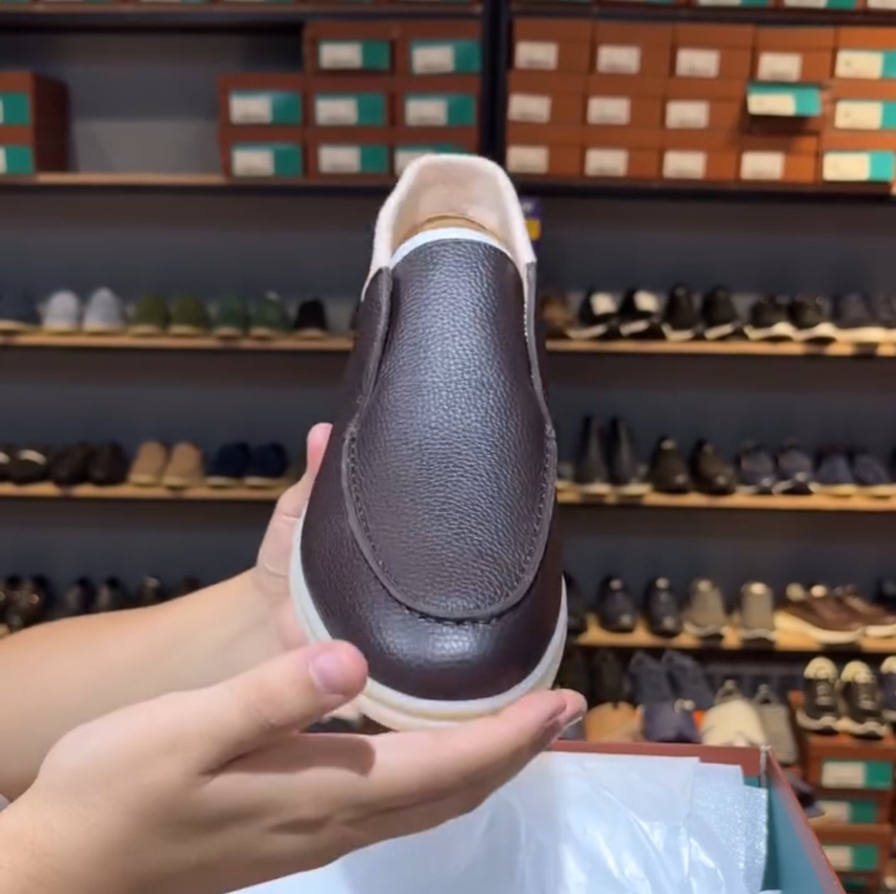 ✅High -quality Dedication✅Men's New High Quality Textured Genuine Leather Casual Shoes