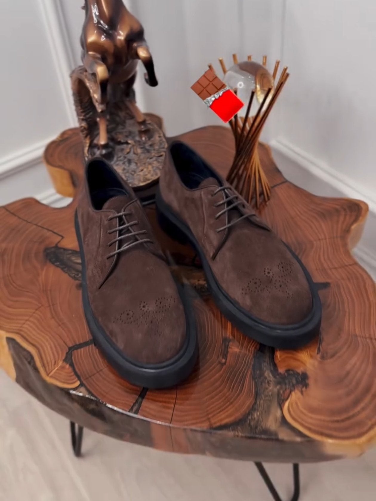 ✅High -quality Dedication✅Men's Handmade Classic Suede Casual Shoes