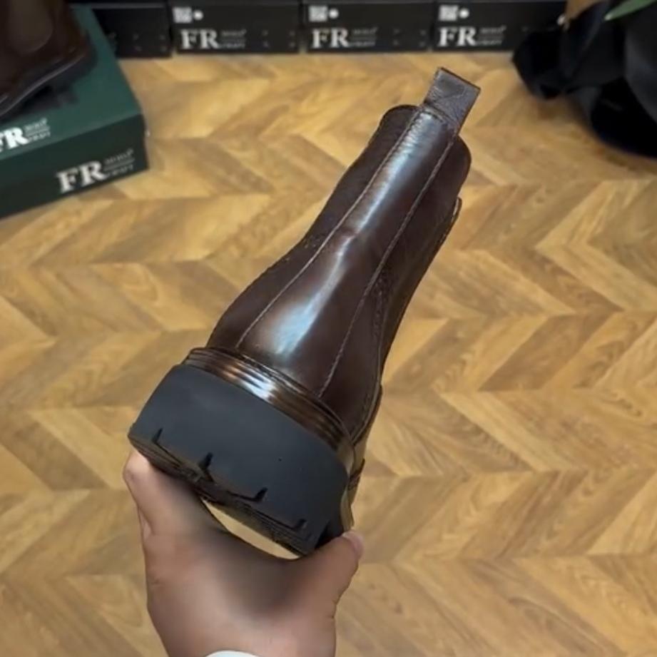 ✅High -quality Dedication✅Men's New Genuine Cowhide Versatile High-top Casual Shoes