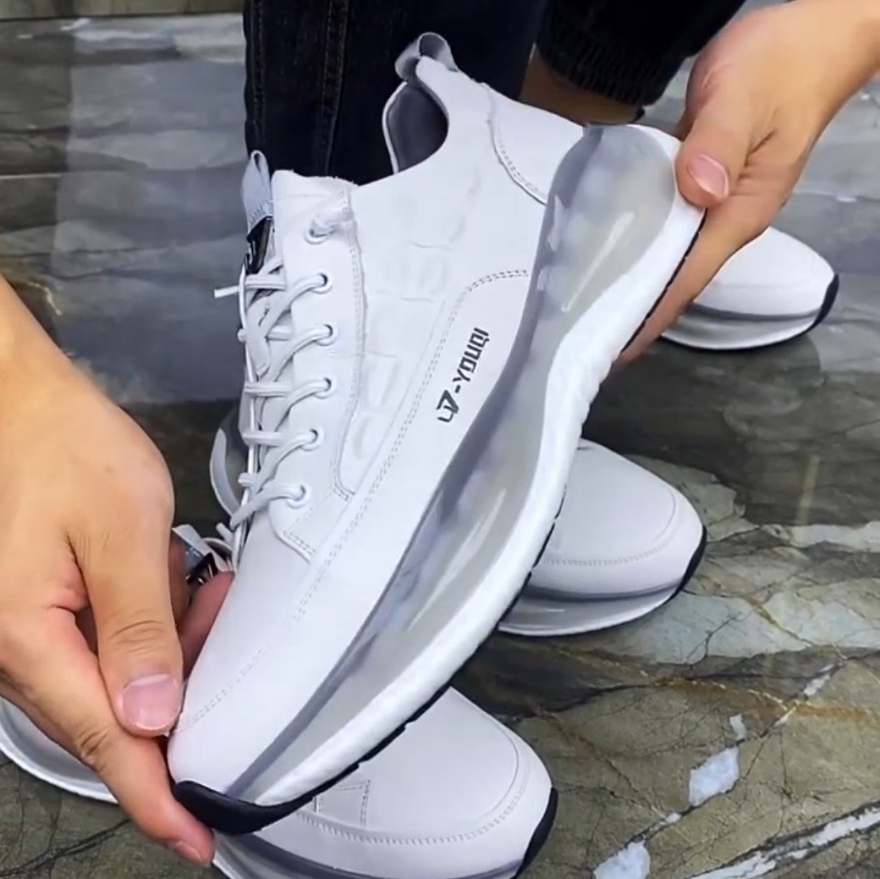 ✅High -quality Dedication✅Men's New Crocodile Genuine Leather Cushioned Casual Shoes