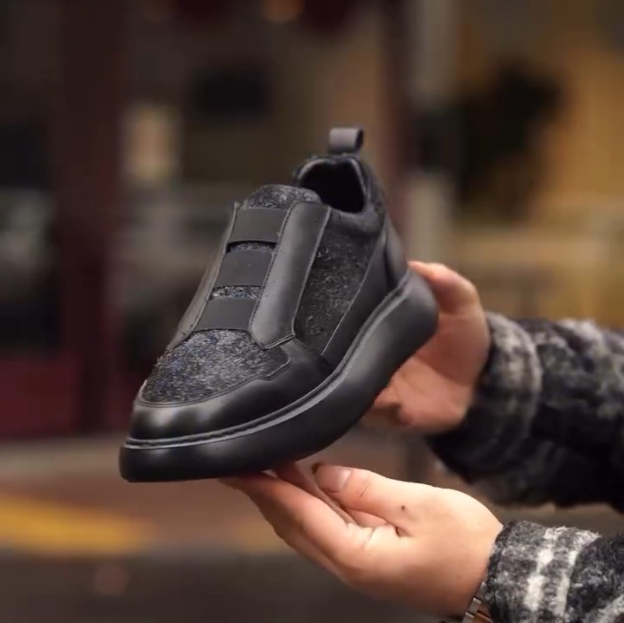 ✅High -quality Dedication✅Men's Classic Genuine Cowhide Slip-on Casual Shoes