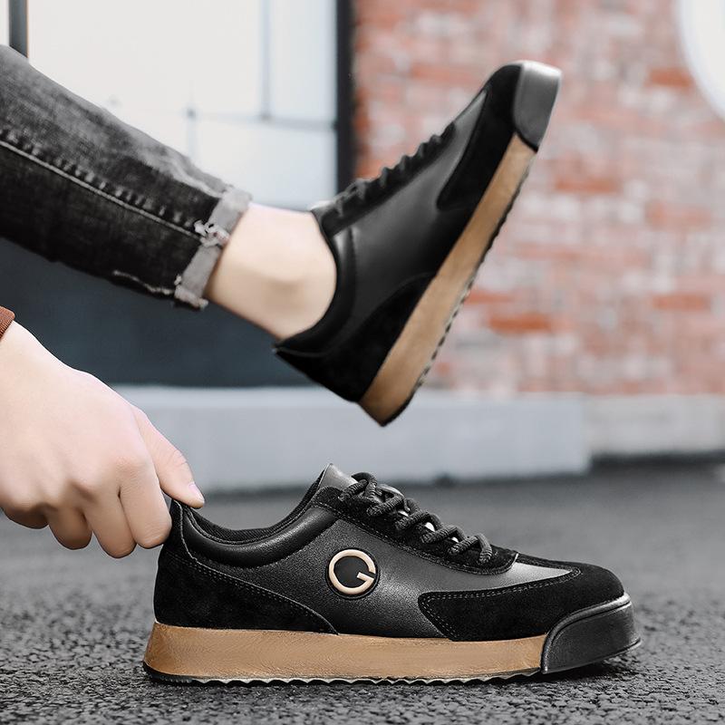 ✅High -quality Dedication✅Men's New Genuine Cowhide Thick-soled Casual Shoes