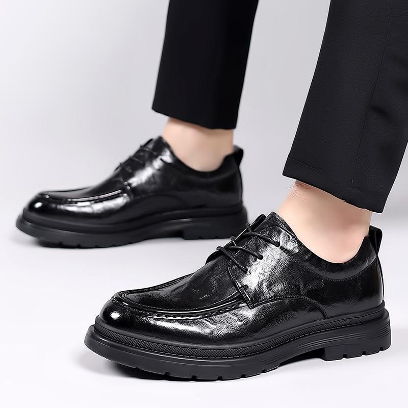 ✅High -quality Dedication✅Men's British Style Genuine Leather All-match Business Casual Shoes