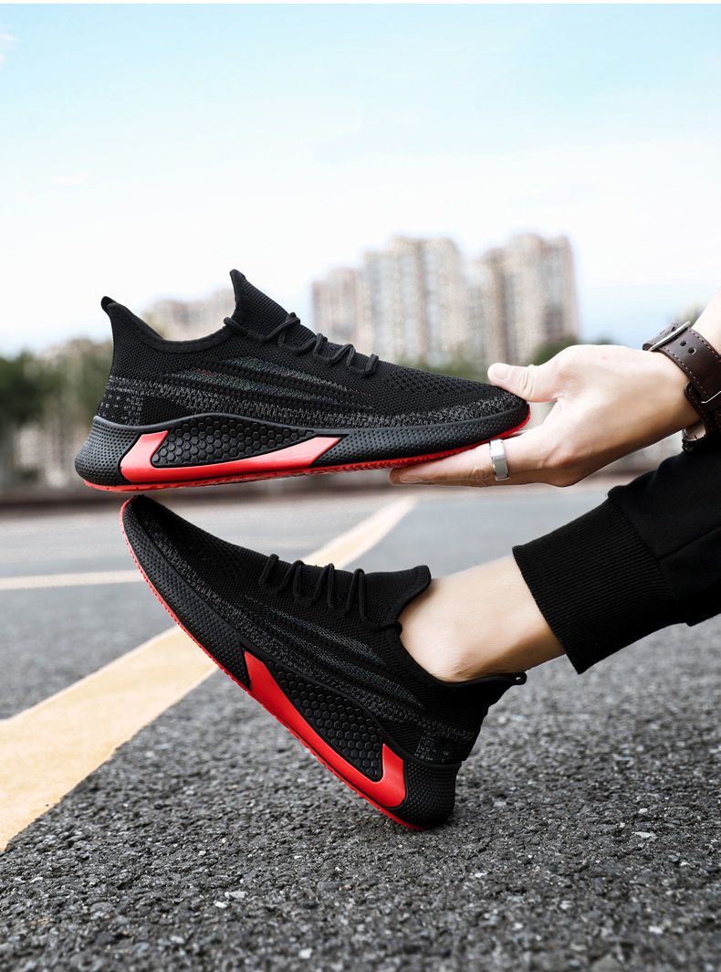 🔥Limited Time Offer 49% OFF🔥New Men's Flyknit Breathable High Elastic Casual Sports Shoes