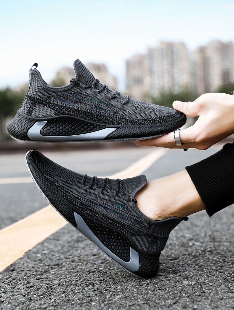 🔥Limited Time Offer 49% OFF🔥New Men's Flyknit Breathable High Elastic Casual Sports Shoes