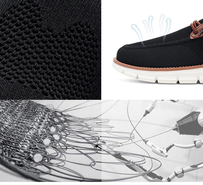 ✅High -quality Dedication✅Men's New Breathable Elastic Mesh Lightweight Casual Shoes