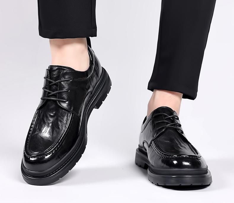 ✅High -quality Dedication✅Men's British Style Genuine Leather All-match Business Casual Shoes