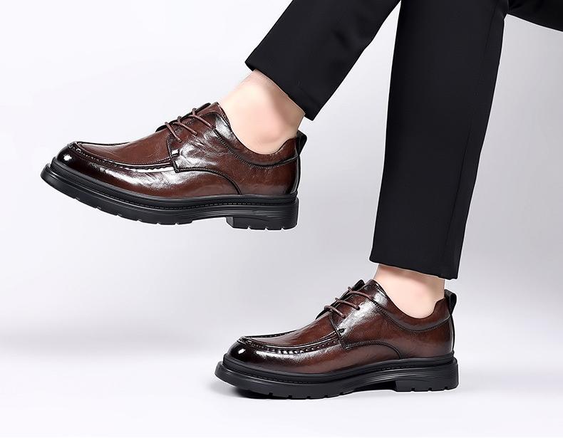 ✅High -quality Dedication✅Men's British Style Genuine Leather All-match Business Casual Shoes