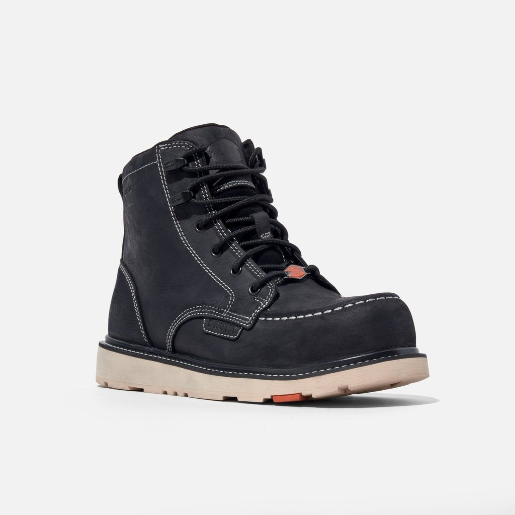 ✅High -quality Dedication✅Waterproof Casual Moc Toe Work Boot