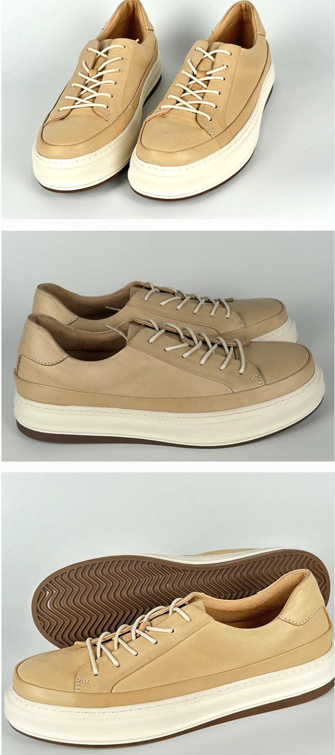 ✅High -quality Dedication✅Men's Classic Genuine Cowhide Soft Casual Shoes