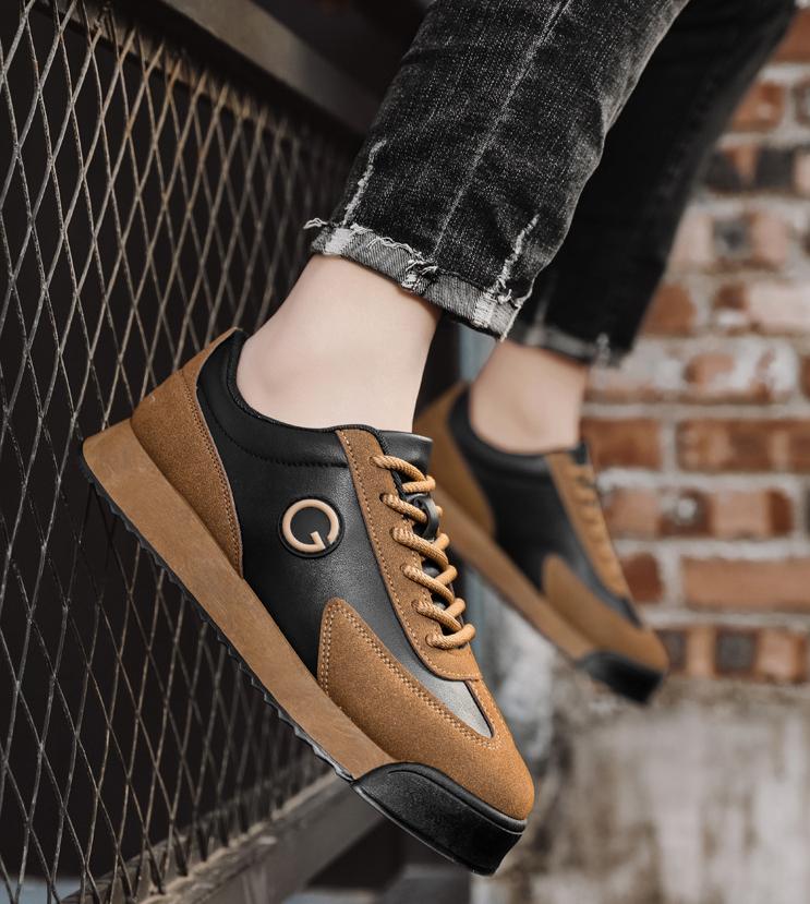 ✅High -quality Dedication✅Men's New Genuine Cowhide Thick-soled Casual Shoes