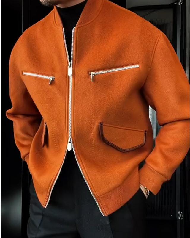 ✅High -quality Dedication✅Men's Premium Zip-Up Jacket