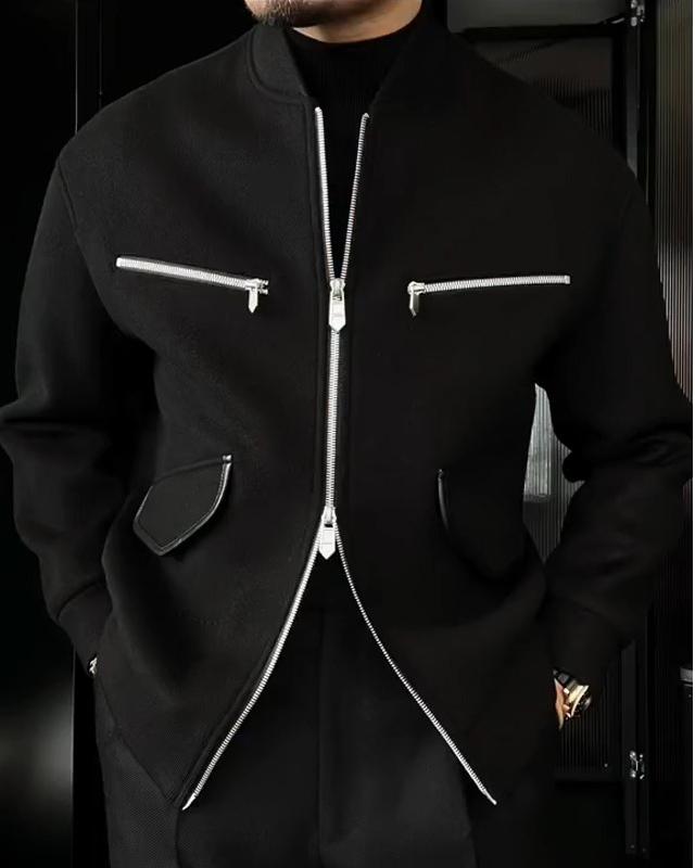 ✅High -quality Dedication✅Men's Premium Zip-Up Jacket