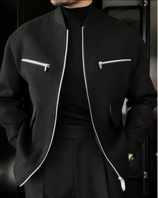 ✅High -quality Dedication✅Men's Premium Zip-Up Jacket
