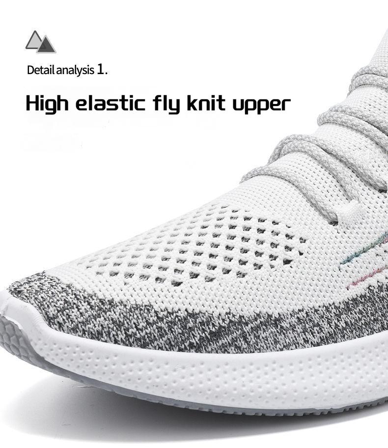 🔥Limited Time Offer 49% OFF🔥New Men's Flyknit Breathable High Elastic Casual Sports Shoes