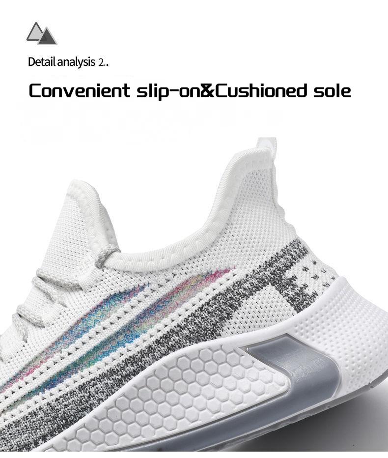 🔥Limited Time Offer 49% OFF🔥New Men's Flyknit Breathable High Elastic Casual Sports Shoes