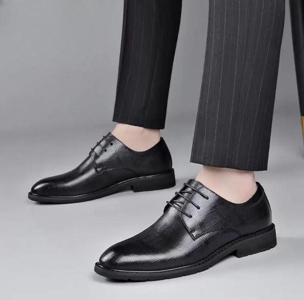 🔥Limited Time Offer 49% OFF🔥Business Dress Black Lace-Up Work Shoes
