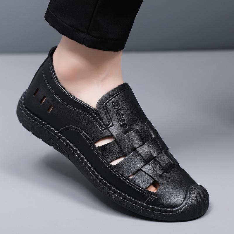 🔥Hot Sale New Hollowed Out Casual Hiking Leather Shoes