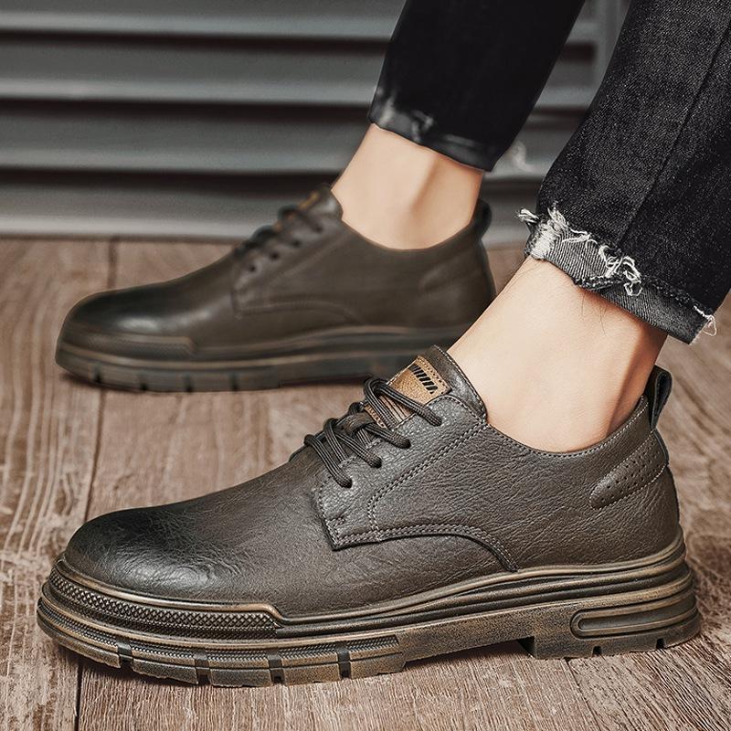 🔥Limited Time Offer 49% OFF🔥2023 Men's New Retro British Height Increasing Leather Shoes