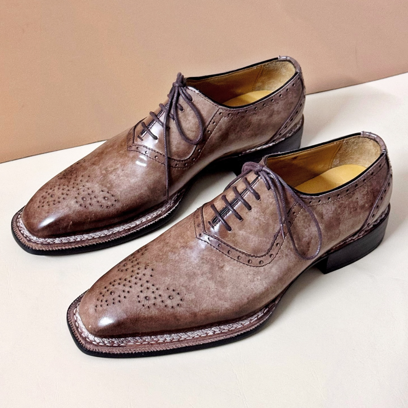 Men's Leather Dress Oxfords