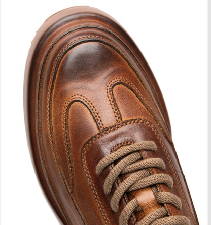 Men's New Retro Handmade Cowhide Business Casual Shoes