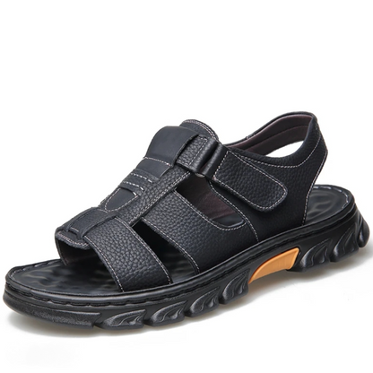 Men's Casual Leather Soft Sole Sandals