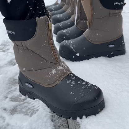 Men's Waterproof Zipper Boots