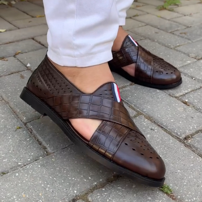 Men's Classic Casual Cowhide Sandals
