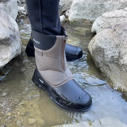 Men's Waterproof Zipper Boots
