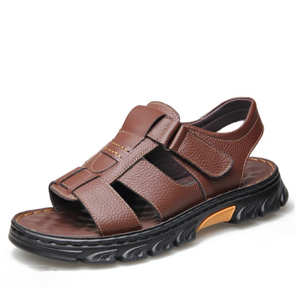 Men's Casual Leather Soft Sole Sandals