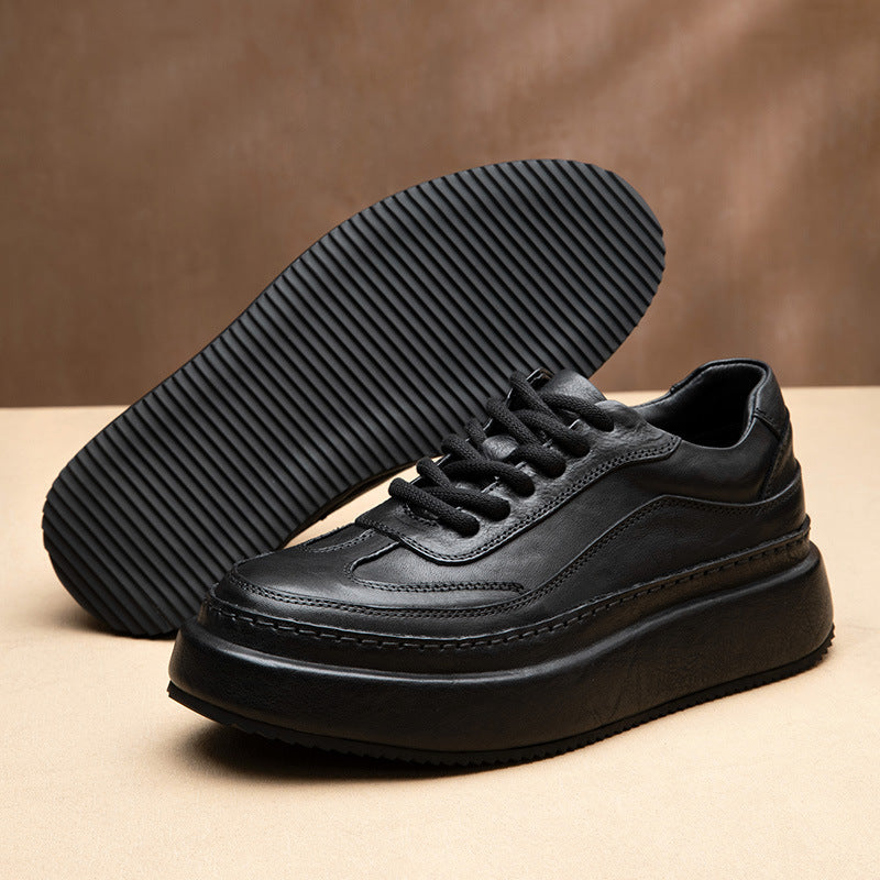 Men's New Retro Handmade Cowhide Business Casual Shoes