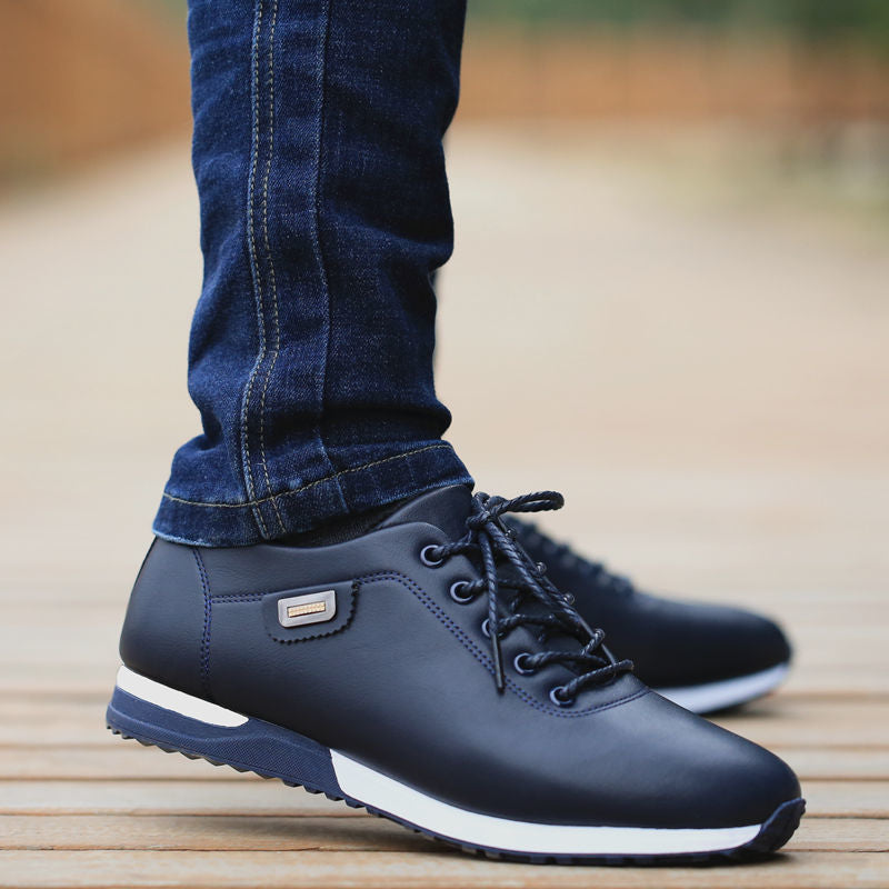 ✅High -quality Dedication✅New Waterproof and Breathable Genuine Leather Casual Shoes