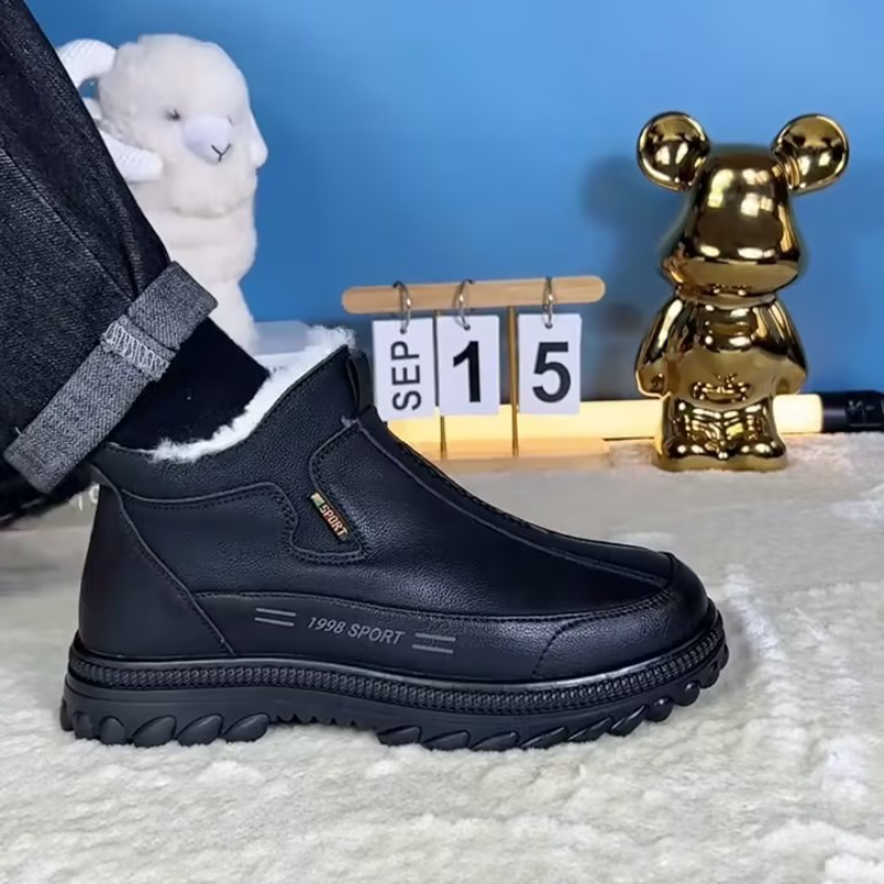 Side-Zip Soft-Sole Thermal Boots