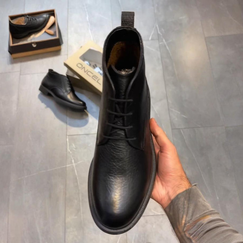 Black Soft-Soled Boots