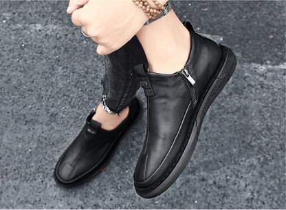 ✅High -quality Dedication✅Men's New Soft Genuine Leather Slip-on Casual Shoes