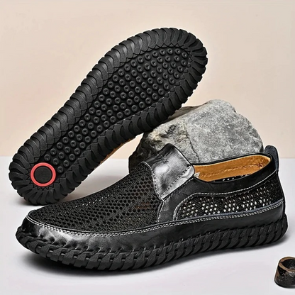 Men's Breathable Casual Leather Loafers