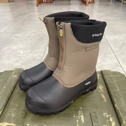 Men's Waterproof Zipper Boots