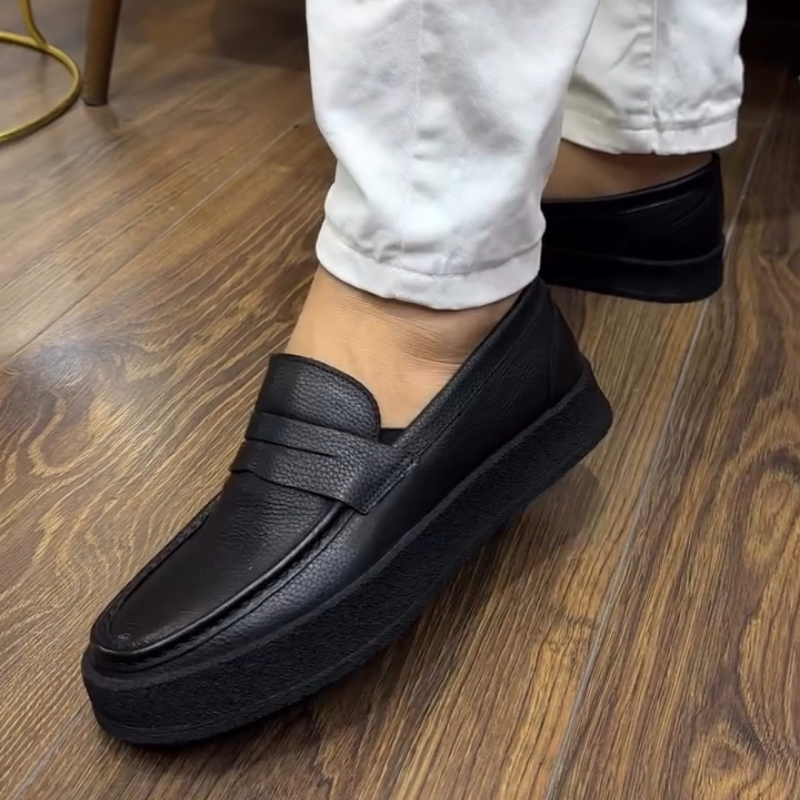 Men's Genuine Leather Soft-Sole Loafers