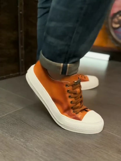 Men's Classic Genuine Cowhide Casual Shoes