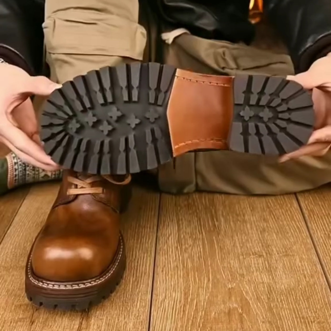Men's Classic Vintage Genuine Cowhide Casual Shoes
